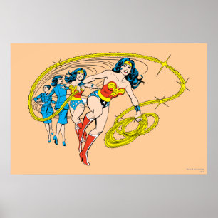Póster Wonder Woman Transform