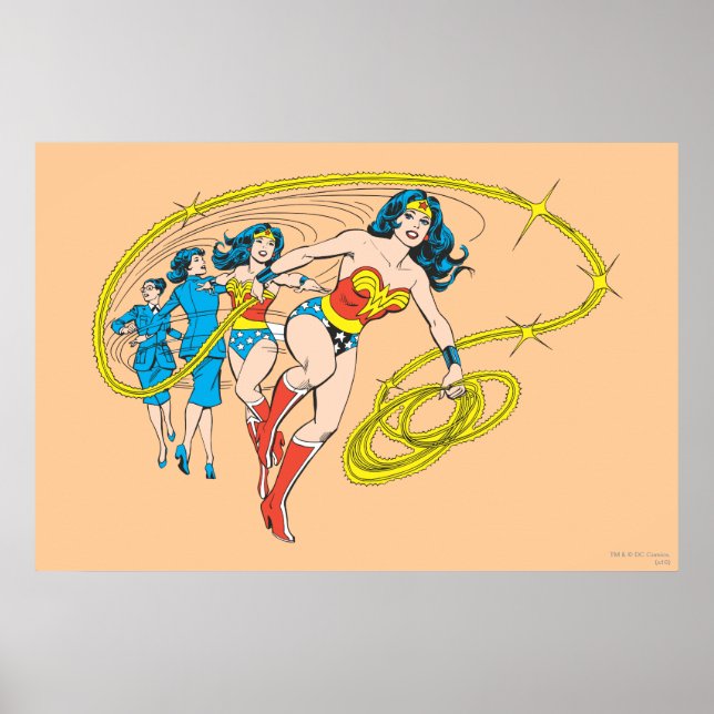 Póster Wonder Woman Transform (Frente)