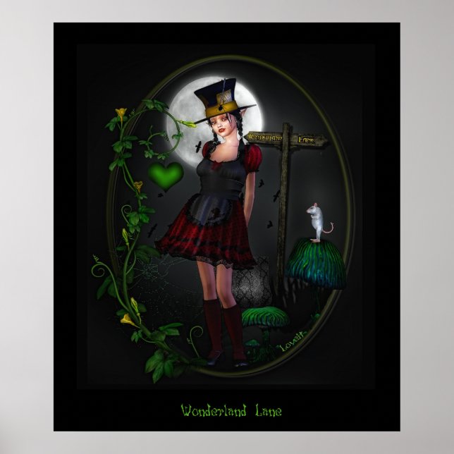 Póster Wonderland lane (Frente)