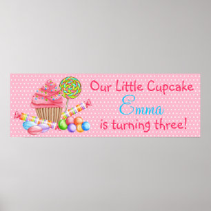 Póster Wonderland Sweets Banner Poster