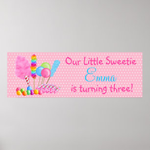 Póster Wonderland Sweets Banner Poster