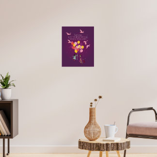 Póster Wonka "Nunca dejes que roban tus sueños"