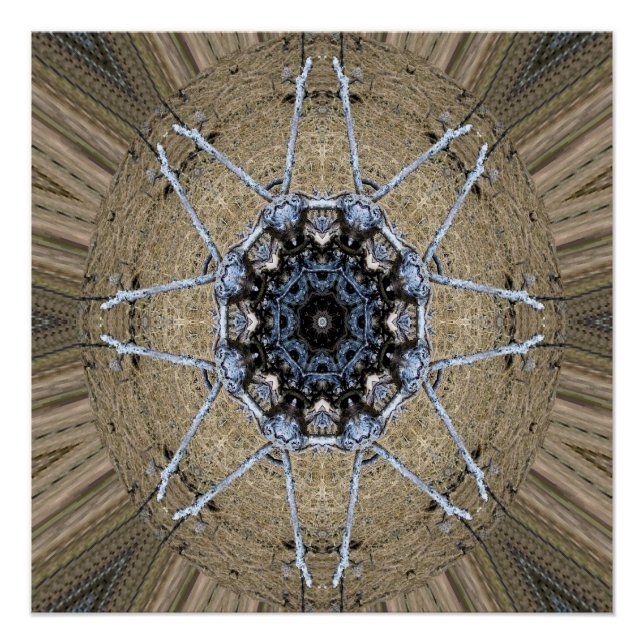 Póster Wood Mandala... (Anverso)