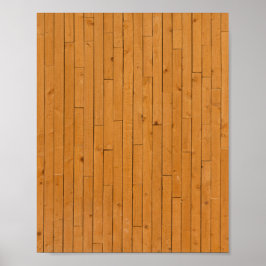 Póster Wooden Floorboards