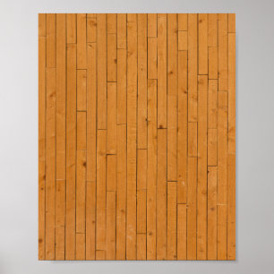 Póster Wooden Floorboards