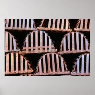 Póster Wooden Lobster Traps Horizontal