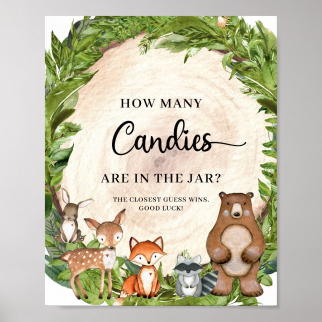 Póster Woodland Cuántos Cadáveres Hay En El Juego De Jar (Frente)