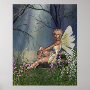 Póster Woodland Fairy