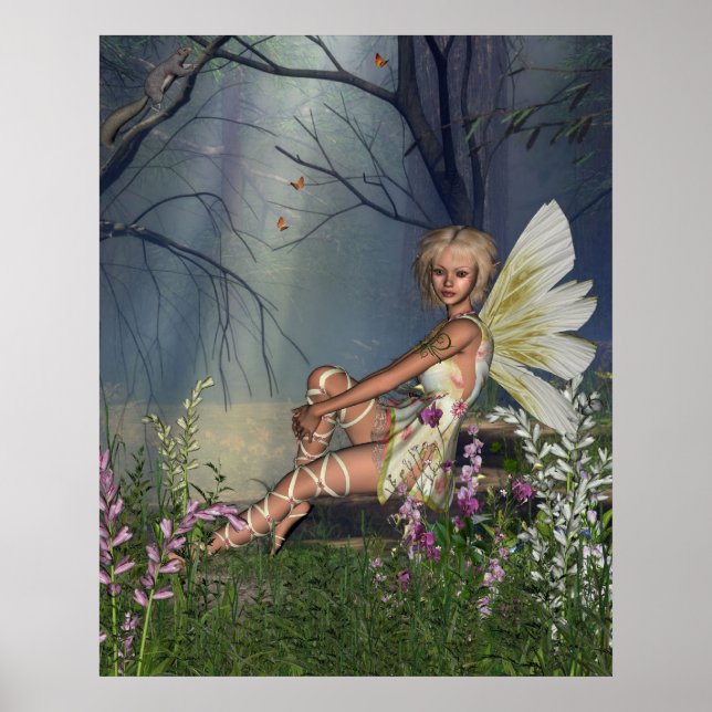 Póster Woodland Fairy (Frente)