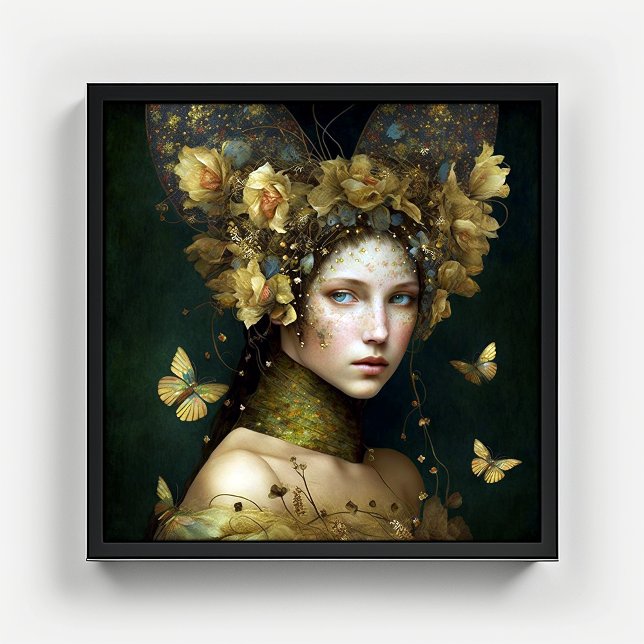 Póster Woodland Green Fairy Fantasy Art (Subido por el creador)
