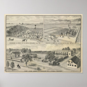 Póster Woodland lumber Company