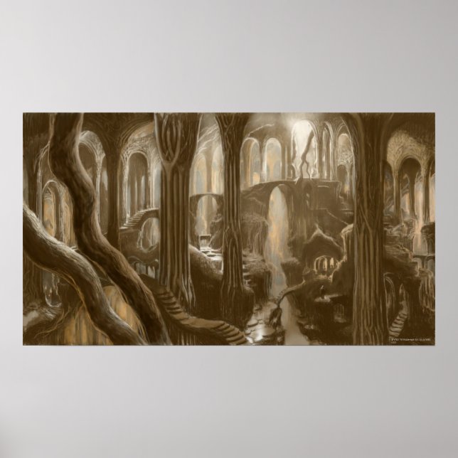 Póster Woodland Realm Concept (Frente)