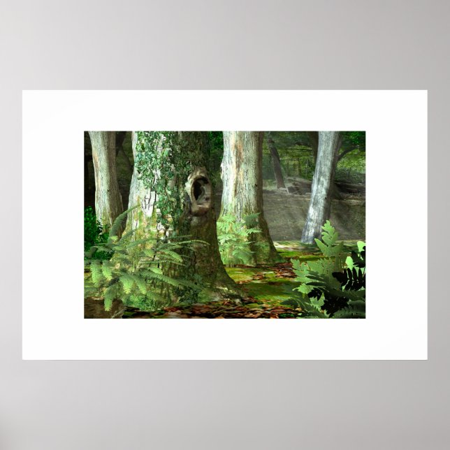 Póster Woodlands ingleses (Frente)