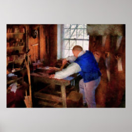 Póster Woodworker - El carpintero maestro