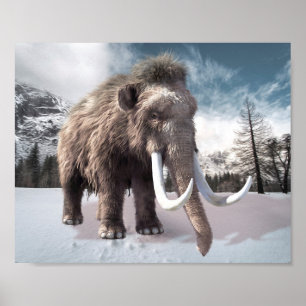 Póster Wooly Mammoth