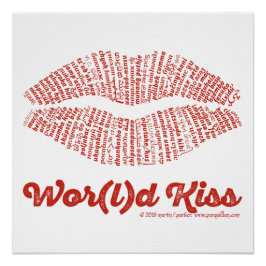Poster Wor(l)d Kiss