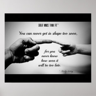 Póster Workout Inspiration for Dad