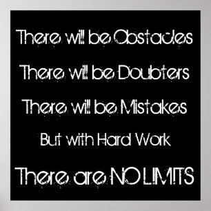 Póster Workout Motivation Poster