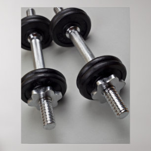 Póster Workout weights