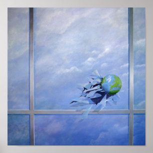 Póster World Breaking Glass