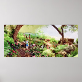 Póster WORLD ES UN CÍRCULO Imprimir, Papel Poster (Matte)