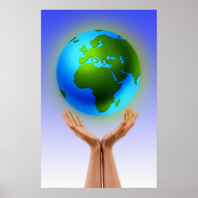 Póster World in My Hands (Frente)