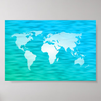Póster World Map