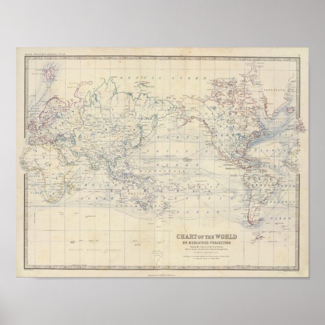 Póster World Mercators project (Frente)