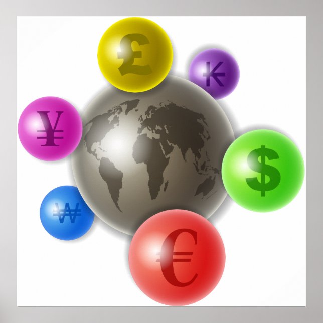 Póster World of Currency (Frente)