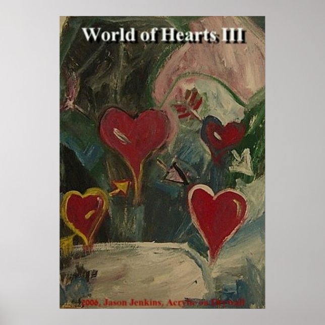 PÓSTER WORLD OF HEARTS III (Frente)