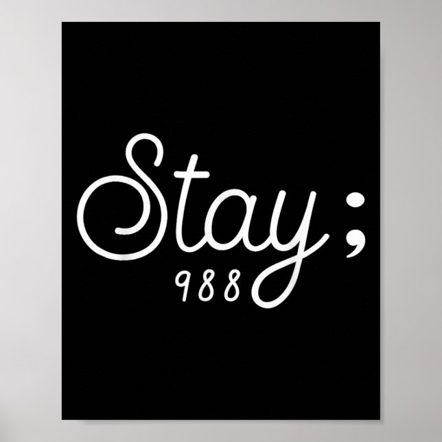 Póster World Suicide Prevention Awareness Day Men Women S (Frente)