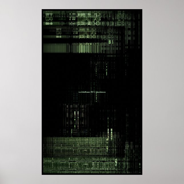 Póster worldoftreez2012desistance vertical (Frente)