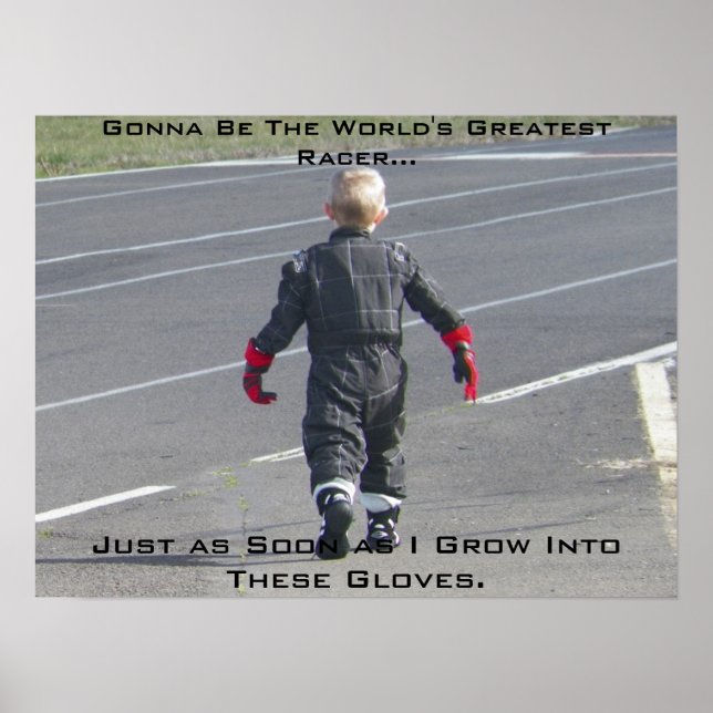 Póster World's Greatest Racer (Frente)