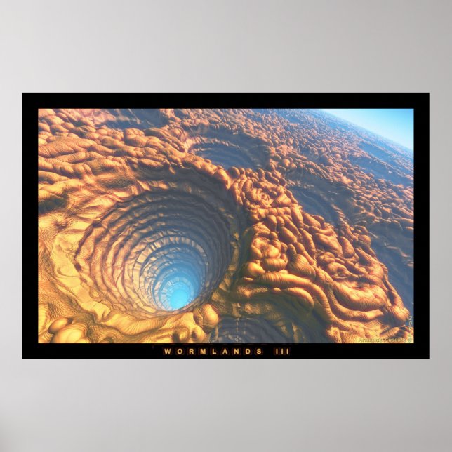 Póster Wormlands III (Frente)