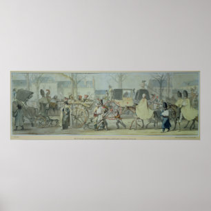 Póster Wounded French Soldiers Entering Paris