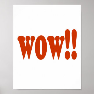 Póster wow