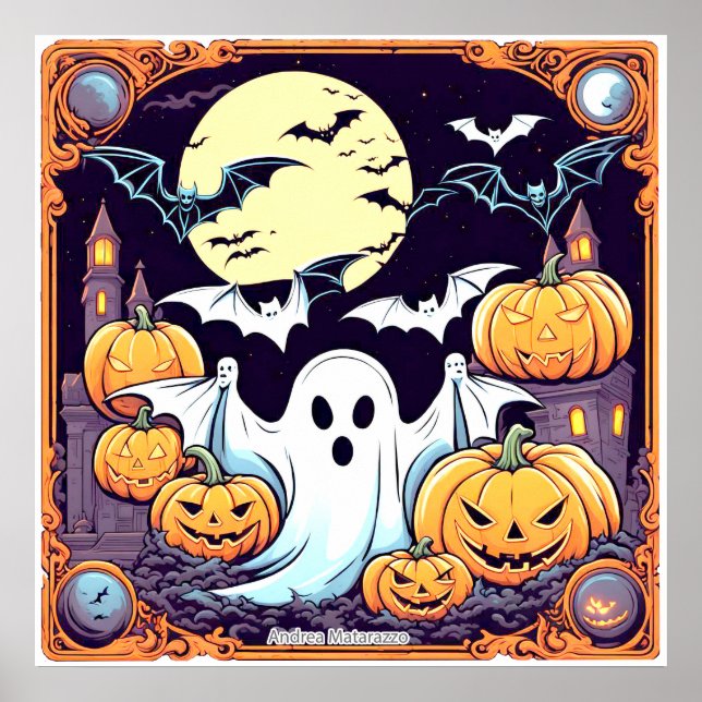 Póster Wow Halloween Thrill (Frente)