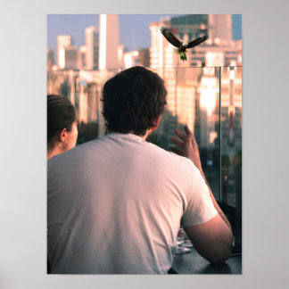Póster WOW no ves eso todos los días.