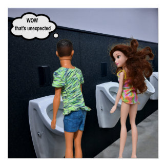 Póster WOW that's unexpected. blank card