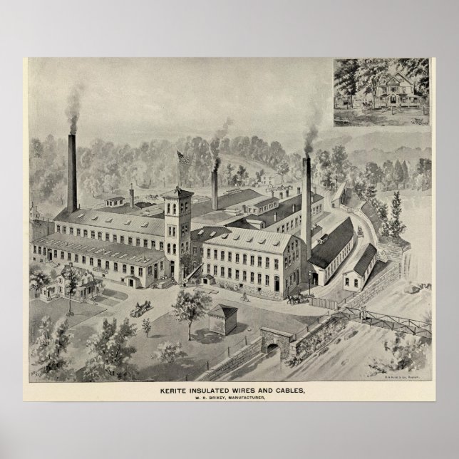 Póster WR Brixey, fabricante (Frente)