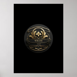 Póster Wrami Logo, Designed by Kay Uwe Rott