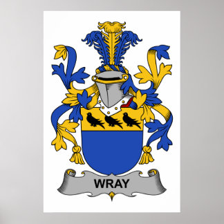 Póster Wray Family Crest