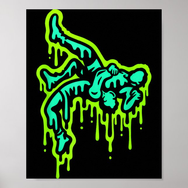 Póster Wrestling Drip Wrestle Dripng Wrestler Men Women T (Frente)