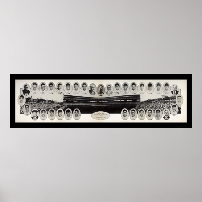 Póster Wrigley Field Cubs Photo 1929 (Frente)