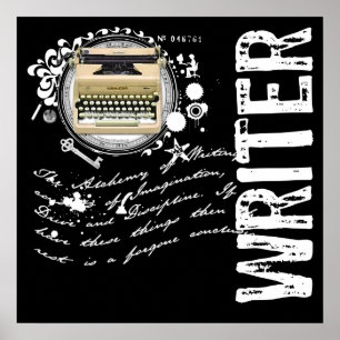 Póster Writer Alchemy