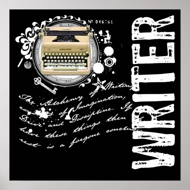 Póster Writer Alchemy (Frente)