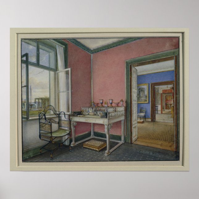 Póster Writing cabinet of the crown princess (Frente)