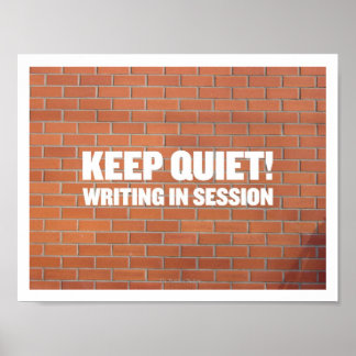 Póster Writing in Session