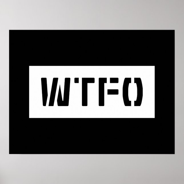 PÓSTER WTFO (Frente)