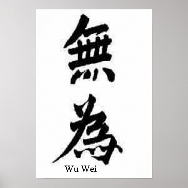 Póster Wu Wei Deixa Ser (Frente)